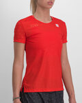 SPORTFUL Cycling short sleeve t-shirt - DORO CARDIO - red