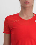 SPORTFUL Cycling short sleeve t-shirt - DORO CARDIO - red