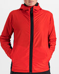 SPORTFUL Cycling windproof jacket - XPLORE ACTIVE - red