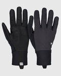 SPORTFUL Cycling long-finger gloves - ENGADIN - black
