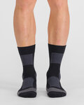 SPORTFUL Cyclingclassic socks - PRIMALOFT - black/red