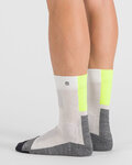 SPORTFUL Cyclingclassic socks - PRIMALOFT - white/yellow