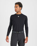 SPORTFUL Cycling long sleeve t-shirt - MERINO LS - black