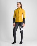 SPORTFUL Cycling windproof jacket - CARDIO W - yellow/black