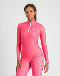 SPORTFUL Cycling winter long sleeve jersey - DORO APEX W - pink