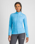 SPORTFUL Cycling winter long sleeve jersey - DORO W - blue