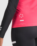 SPORTFUL Cycling winter long sleeve jersey - SQUADRA W - pink/black