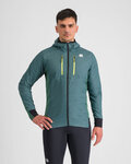 SPORTFUL Cycling windproof jacket - CARDIO - green