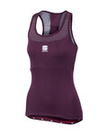 SPORTFUL Cycling tank top - CHARM - purple