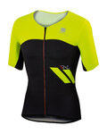SPORTFUL Cycling short sleeve jersey - R&D CIMA - yellow/black