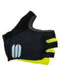 SPORTFUL Cycling fingerless gloves - DIVA - yellow/black