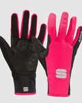 SPORTFUL Cycling long-finger gloves - WS ESSENTIAL 2 - pink