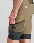 SPORTFUL Cycling bib shorts - SUPERGIARA - brown