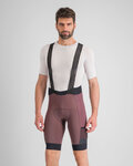 SPORTFUL Cycling bib shorts - SUPERGIARA - bordeaux