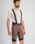 SPORTFUL Cycling bib shorts - SUPERGIARA - bordeaux