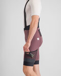 SPORTFUL Cycling bib shorts - SUPERGIARA - bordeaux