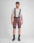 SPORTFUL Cycling bib shorts - SUPERGIARA - bordeaux