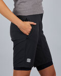 SPORTFUL Cycling shorts without bib - GIARA - black