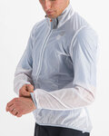 SPORTFUL Cycling windproof jacket - HOT PACK EASYLIGHT - white