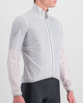SPORTFUL Cycling windproof jacket - HOT PACK EASYLIGHT - white