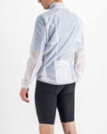 SPORTFUL Cycling windproof jacket - HOT PACK EASYLIGHT - white