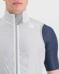 SPORTFUL Cycling gilet - HOT PACK EASYLIGHT - white