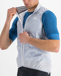SPORTFUL Cycling gilet - HOT PACK EASYLIGHT - white