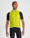 SPORTFUL Cycling gilet - HOT PACK EASYLIGHT - yellow