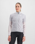 SPORTFUL Cycling rain jacket - HOT PACK EASYLIGHT - white