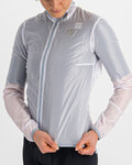 SPORTFUL Cycling rain jacket - HOT PACK EASYLIGHT - white