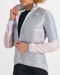 SPORTFUL Cycling rain jacket - HOT PACK EASYLIGHT - white