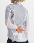 SPORTFUL Cycling rain jacket - HOT PACK EASYLIGHT - white