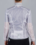 SPORTFUL Cycling rain jacket - HOT PACK EASYLIGHT - white