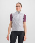 SPORTFUL Cycling gilet - HOT PACK EASYLIGHT W - white