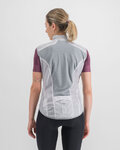 SPORTFUL Cycling gilet - HOT PACK EASYLIGHT W - white