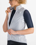 SPORTFUL Cycling gilet - HOT PACK EASYLIGHT W - white