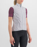 SPORTFUL Cycling gilet - HOT PACK EASYLIGHT W - white