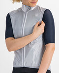 SPORTFUL Cycling gilet - HOT PACK EASYLIGHT - white