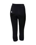 SPORTFUL Cycling 3/4 lenght shorts without bib - NEO - black
