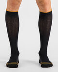 SPORTFUL Cycling knee-socks - RECOVERY - black