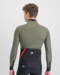 SPORTFUL Cycling windproof jacket - FIANDRE PRO - green