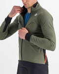 SPORTFUL Cycling windproof jacket - FIANDRE PRO - green