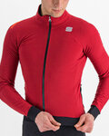 SPORTFUL Cycling windproof jacket - FIANDRE PRO - red