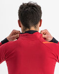 SPORTFUL Cycling windproof jacket - FIANDRE PRO - red