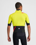 SPORTFUL Cycling windproof jacket - FIANDRE PRO - yellow/black