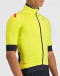 SPORTFUL Cycling windproof jacket - FIANDRE PRO - yellow/black