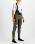SPORTFUL Cycling long bib trousers - GIARA - green