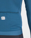 SPORTFUL Cycling winter long sleeve jersey - MONOCROM THERMAL - blue