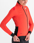 SPORTFUL Cycling windproof jacket - FIANDRE PRO - orange