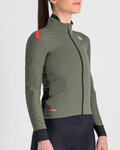SPORTFUL Cycling windproof jacket - FIANDRE PRO - green